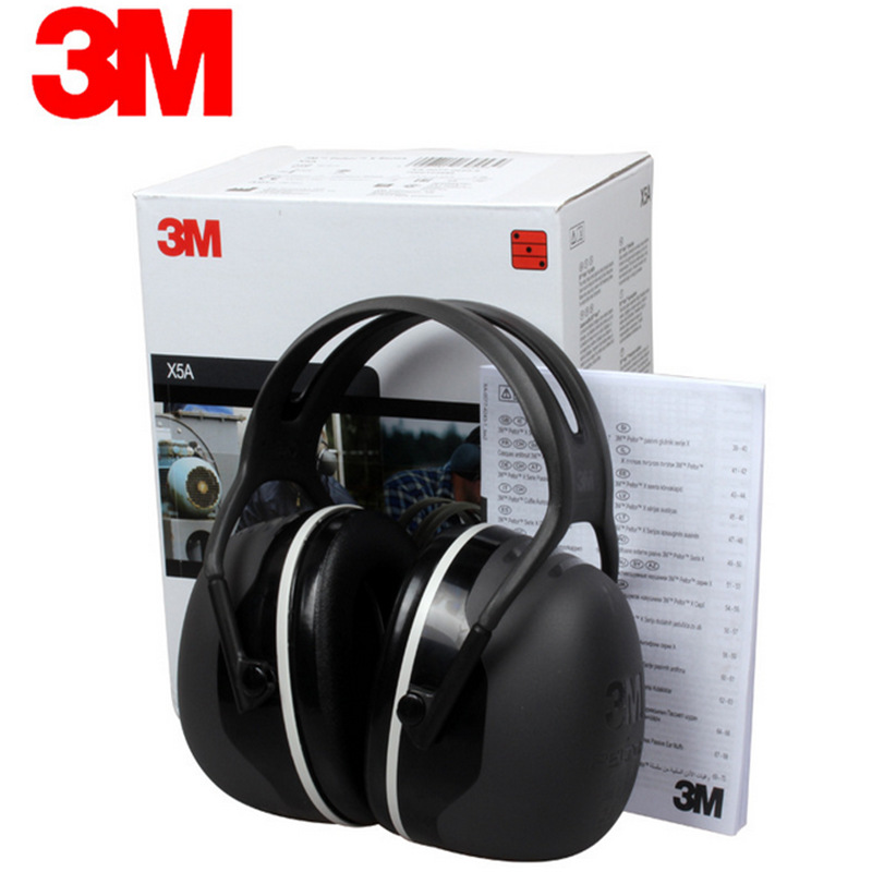 3M X5A 轻便舒适款降噪耳罩隔音耳罩Peltor X系列高降噪耳罩